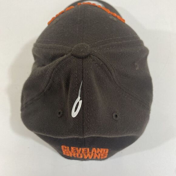 New Era 39Thirty Hat Cap Cleveland Browns Embroidered Medium Large M/L Fitted - Picture 9 of 9